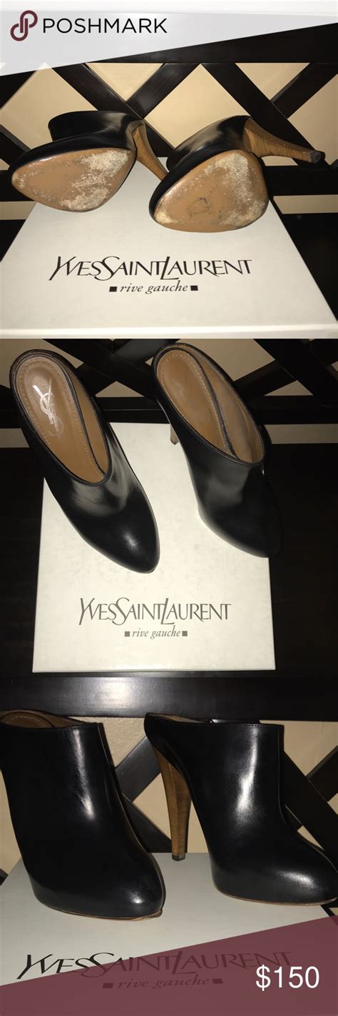 ysl mules and pumps.